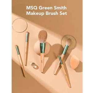 MSQ Green Smith Makeup Brush Set 支青萝化妆刷套装全套 (10 Pcs)