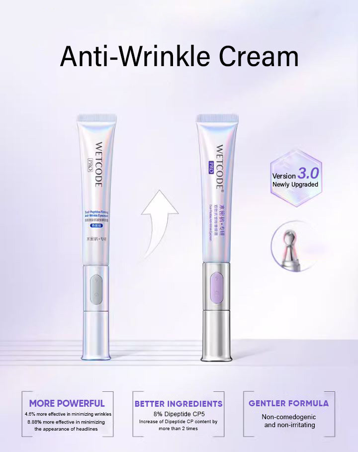 WETCODE Dual-peptides firming anti-wrinkle Eyecream (Thermal Version) 25g 水密码专研双肽抗皱眼精华