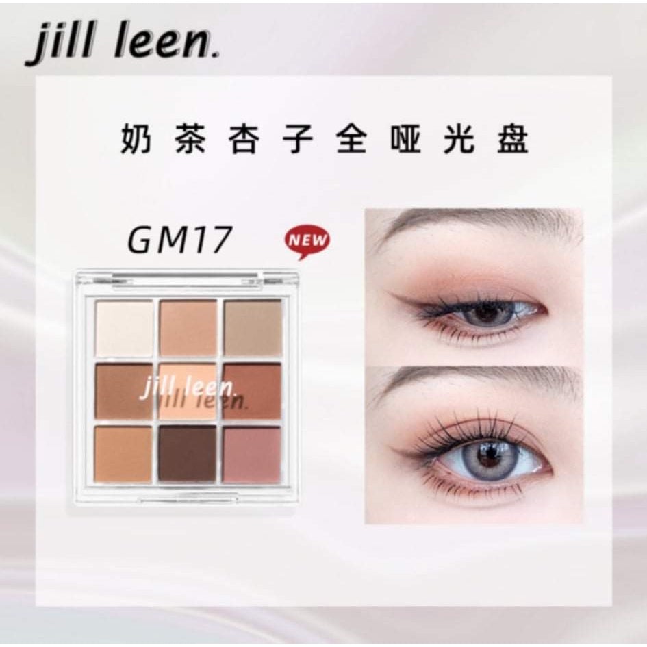 JILL LEEN Show Color Mini Eyeshadow Palette Jillleen 炫色迷你眼影盘 九宫格眼影盘