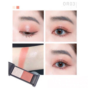 JILL LEEN Dual Colors Eyeshadow Palette Jillleen 双色抽屉眼影盘