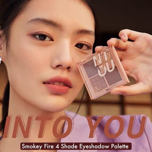 INTOYOU Smokey Fire 4 Shade Eyeshadow Palette Into You