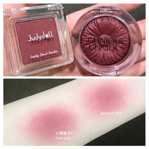 JUDYDOLL Pretty Blush Powder Play Colors Blush Pigmented & Blendable Judydoll 橘朵单色腮红 橘朵玩趣拼色腮红 小巧便携 显色易晕染