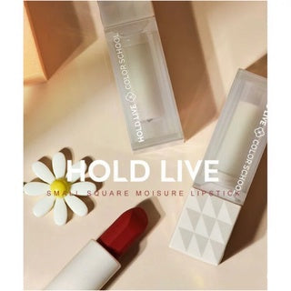 HOLD LIVE Little Square Moisturising Lipstick Holdlive 小方块保湿唇膏