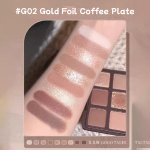 GOGO TALES Light Impression 9 Color Eyeshadow Palette Gogotales 戈戈舞光影印象九色眼影盘