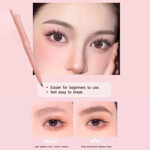 GOGO TALES Long Lasting Fine Mist Thin Head Eyebrow Pencil Gogotales 戈戈舞绒雾纤细双头眉笔细头持妆不易脱色