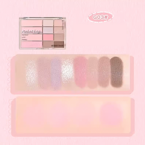 GOGO TALES Pink Mist Soft Focus Powder Blusher Eyeshadow Palette Gogotales 戈戈舞粉雾柔焦腮红眼影盘 眼影腮红二合一体盘