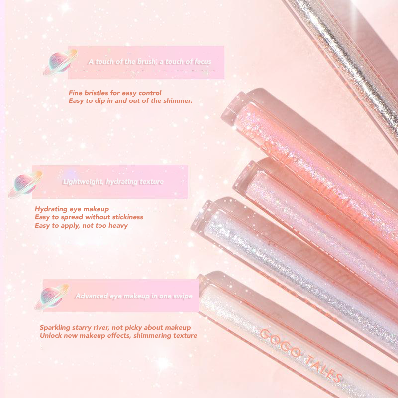 GOGO TALES Ice Glitter Galaxy Liquid Eyeshadow Gogotales 戈戈舞液体眼影