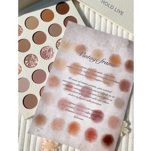 HOLD LIVE Creamy 25 Shade Eyeshadow Palette Holdlive 奶油晴灵25色眼影