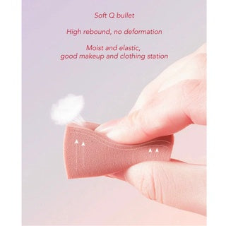 MSQ Canned Angled Makeup Sponge (12 Pcs) 魅丝蔻罐装粉扑 12枚 干湿两用