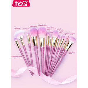 MSQ Aurora Love Makeup Brush Set (12pcs)  魅丝蔻12支极光之恋化妆刷套装全套眼影散粉刷子 (12pcs)