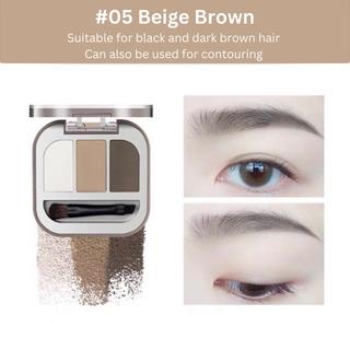 JUDYDOLL Modeling 3-color Eyebrow Powder Judydoll