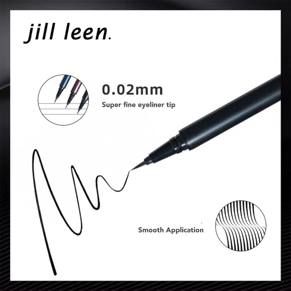 JILL LEEN Show Color Waterproof Liquid Eyeliner JillLeen 晶采眼线液笔防水