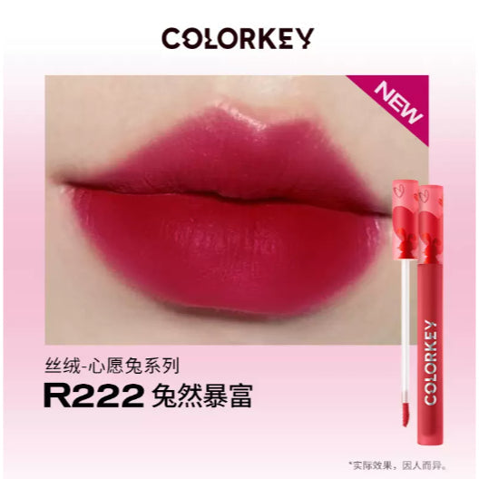 COLORKEY Airy Lip Lacquer Velvet Series Colorkey