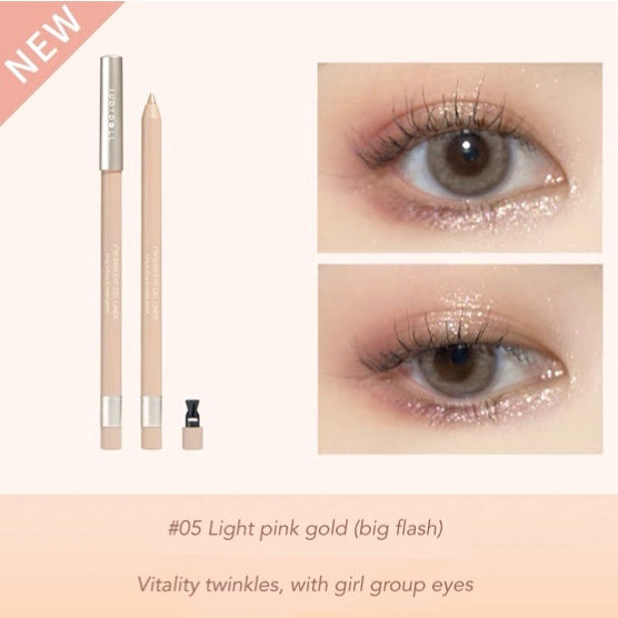 JUDYDOLL Waterproof Color Gel Eyeliner Pearly Tear Bag Eyeliner Judydoll 橘朵眼线胶笔 卧蚕笔 彩色防水不晕染持久