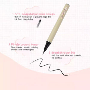 HOLD LIVE Waterproof Smooth Lines Liquid Eyeliner Holdlive 畅绘线条眼线笔 不晕染防水显色极细勾线笔眼线液笔