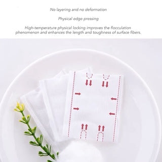 MSQ Double Effect Makeup Cotton Pad 魅丝蔻双面化妆棉卸妆棉 50 Pcs