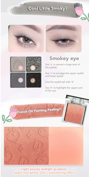 GOGO TALES Blush Eyeshadow All-in-One Palette Gogotales 戈戈舞腮红眼影一体盘