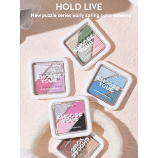 HOLD LIVE Puzzle Pocket Eyeshadow Palette Holdlive 拼图口袋眼影盘