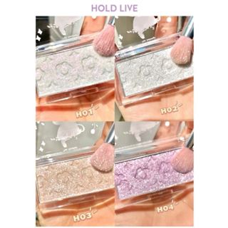 HOLD LIVE Flower Tea Diamond Flash Highlighting Powder Holdlive 花茶钻闪高光粉