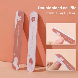 MALIAN Double Sided Nail File 2pcs MALIAN双面指甲搓