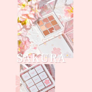 HOLD LIVE Sakura Blossom Eyeshadow Palette Holdlive 落舞樱花眼影盘