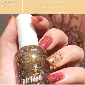 JILL LEEN Circle Nail Polish Jillleen 圆瓶指甲油