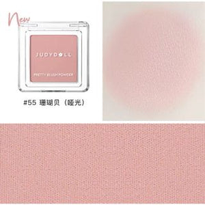 JUDYDOLL Pretty Blush Powder Play Colors Blush Pigmented & Blendable Judydoll 橘朵单色腮红 橘朵玩趣拼色腮红 小巧便携 显色易晕染