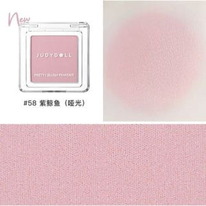 JUDYDOLL Pretty Blush Powder Play Colors Blush Pigmented & Blendable Judydoll 橘朵单色腮红 橘朵玩趣拼色腮红 小巧便携 显色易晕染