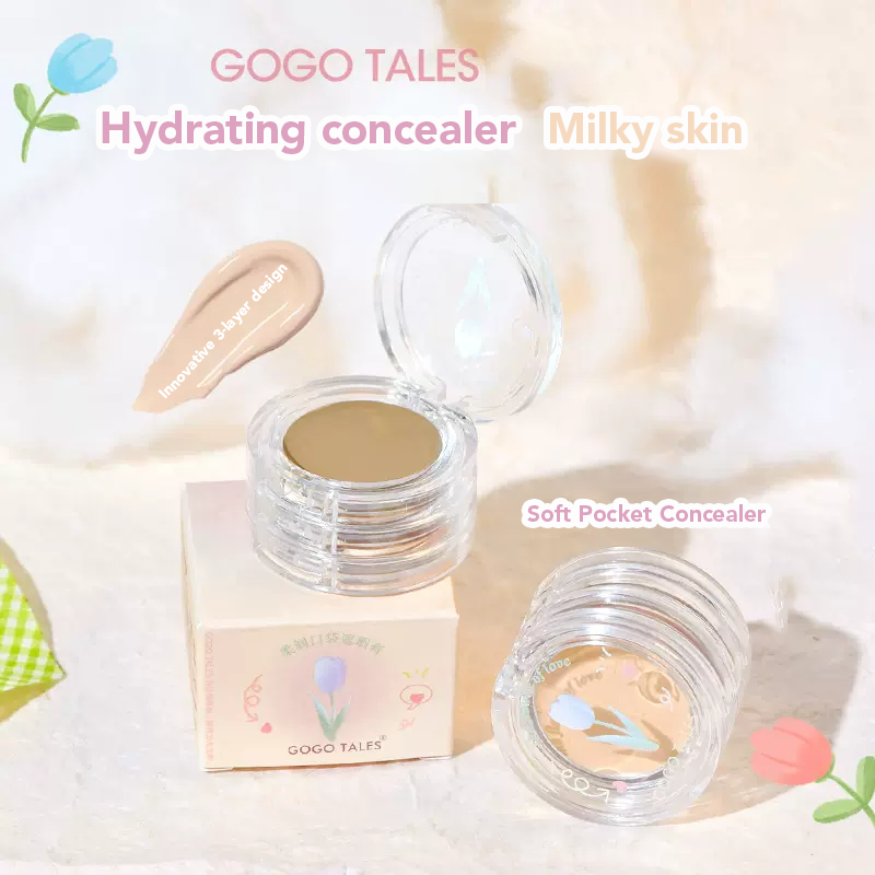 GOGO TALES Softening Pocket Pore Concealer Contouring Foundation 戈戈舞柔润口袋毛孔遮瑕盘