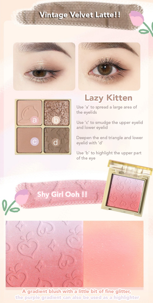 GOGO TALES Blush Eyeshadow All-in-One Palette Gogotales 戈戈舞腮红眼影一体盘