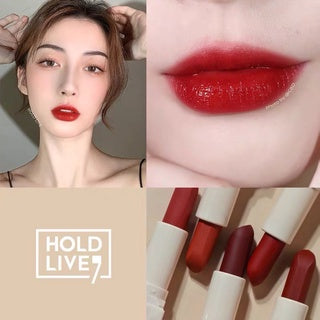 HOLD LIVE Little Square Moisturising Lipstick Holdlive 小方块保湿唇膏