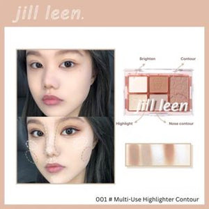 JILL LEEN Multi-use Highlighter Contour Jillleen 晶灿立体修容粉盘