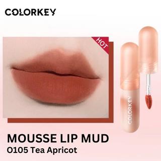 COLORKEY Mousse Lip Mud Matte Texture Lip Gloss Liquid Lipstick Non-Drying Colorkey 小彩弹慕斯唇泥