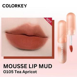 COLORKEY Mousse Lip Mud Matte Texture Lip Gloss Liquid Lipstick Non-Drying Colorkey 小彩弹慕斯唇泥