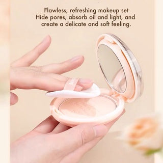 HOLD LIVE Flower Young Soft Mist Setting Powder Compact Holdlive 花漾柔雾粉饼