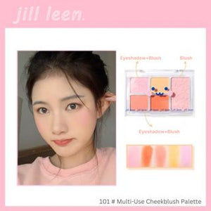 JILL LEEN Multi-use Cheekblush Palette Jillleen 缤纷五色腮红盘