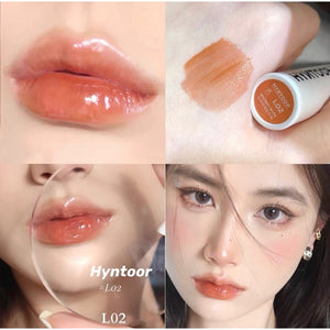 HYNTOOR Lasting Glossy Tint Lipstick