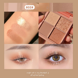 HOLD LIVE Yue Mu Impression Pocket Eyeshadow Palette Beginner-Friendly Holdlive