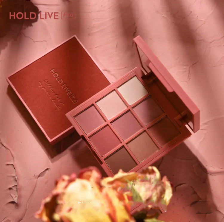 HOLD LIVE Red Velvet Honey Eyeshadow Palette 9 Shades Holdlive