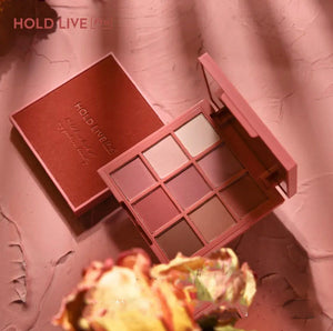 HOLD LIVE Red Velvet Honey Eyeshadow Palette 9 Shades Holdlive