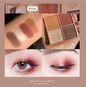 HOLD LIVE Yue Mu Impression Pocket Eyeshadow Palette Beginner-Friendly Holdlive