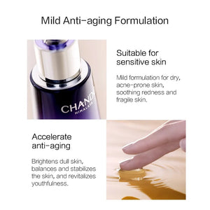 CHANDO Himalaya Time Frozen Essence Aging Resistance Serum  自然堂小紫瓶精华液 修护抗老 喜默因