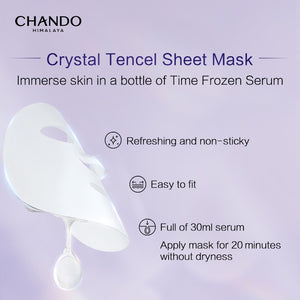 Chando Himalaya 5th Generation Time Frozen Fresh Mix Pre-Essence Facial Mask(30ml x5pcs) 自然堂凝时精华鲜注面膜 保湿补水 (30ml x5pcs)