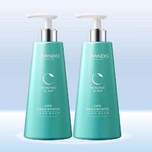 CHANDO Himalaya Anti-Sensitive Scalp & Hair Treatment Shampoo  550ml 自然堂敏感头皮止痒洗发露 550ml