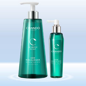 CHANDO Himalaya Anti-Sensitive Scalp & Hair Treatment Shampoo  550ml 自然堂敏感头皮止痒洗发露 550ml