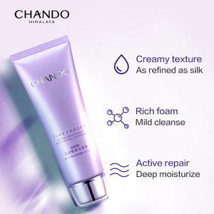 Chando Himalaya Time Frozen Facial Cleanser (125g) 自然堂凝时鲜颜洁面霜 125g