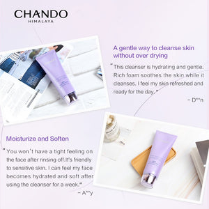 Chando Himalaya Time Frozen Facial Cleanser (125g) 自然堂凝时鲜颜洁面霜 125g