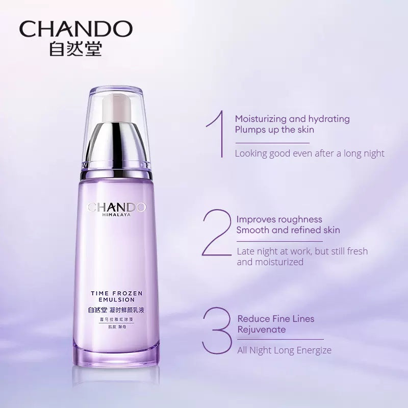 Chando Himalaya Time Frozen Condensation Fresh Skin Emulsion (120ml) 自然堂凝时鲜颜肌活乳液 120ml