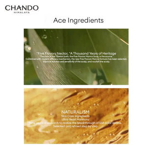 CHANDO Himalaya Sensitive Scalp Hair Care Treatment Shampoo (550ml) 自然堂头皮护理敏感头皮保湿倍护洗护系列 (550ml)