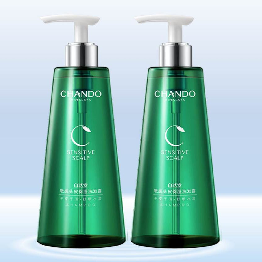 CHANDO Himalaya Sensitive Scalp Hair Care Treatment Shampoo (550ml) 自然堂头皮护理敏感头皮保湿倍护洗护系列 (550ml)